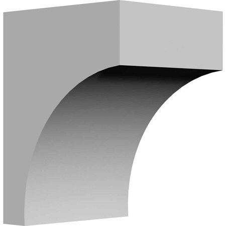 Ekena Millwork 5"W x 5 1/2"D x 7 1/4"H Stockport Bracket BKT05X05X07ST